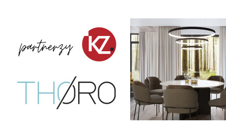 Designerskie oświetlenie polskiej produkcji. Thoro Lighting. Partnerzy KZ.