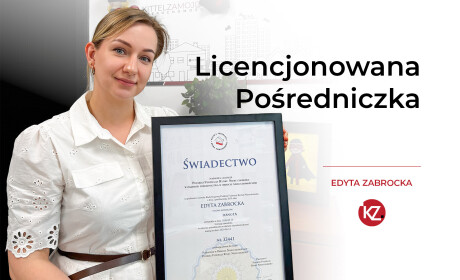 Edyta Zabrocka licencjonowaną pośredniczką PFRN.