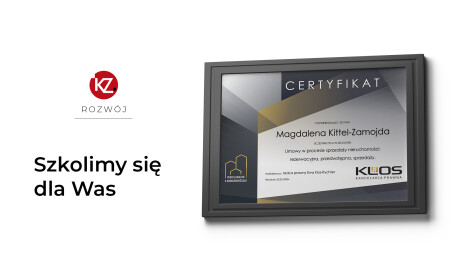 Nowoczesność lubi mocny fundament – Magdalena Kittel-Zamojda na szkoleniu z umów w sprzedaży nieruchomości