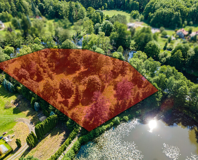 Działka budowlana w zakolu rzeki na sprzedaż. - 6