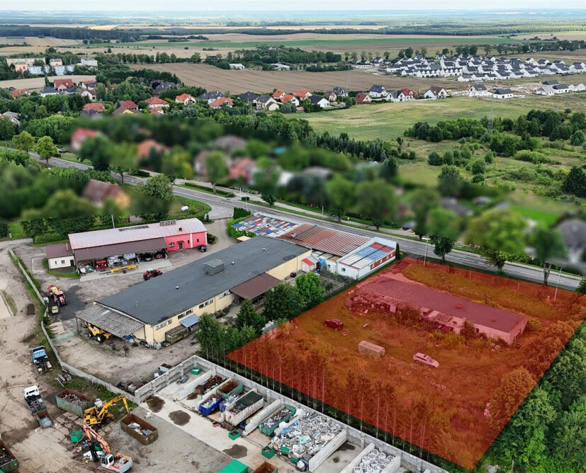 Działka komercyjna na sprzedaż w Jaraczewie gmina Szydłowo. - 2
