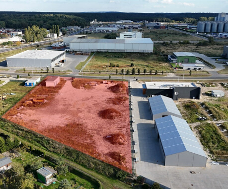 Piła, Zamość, działka komercyjna do wydzierżawienia. - 1