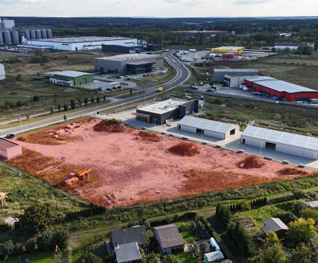 Piła, Zamość, działka komercyjna do wydzierżawienia. - 2