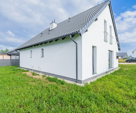 Na sprzedaż dom w stanie deweloperskim w Zawadzie k/Piły - bliźniak - 2