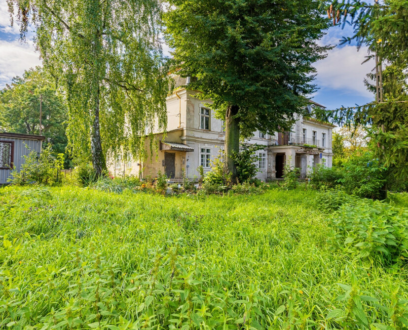 Zabytkowy pałac w Nowinach koło Dzierzgonia na sprzedaż. - 20