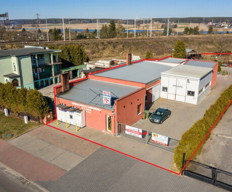 Obiekt usługowo-produkcyjny z myjnią – Chodzież