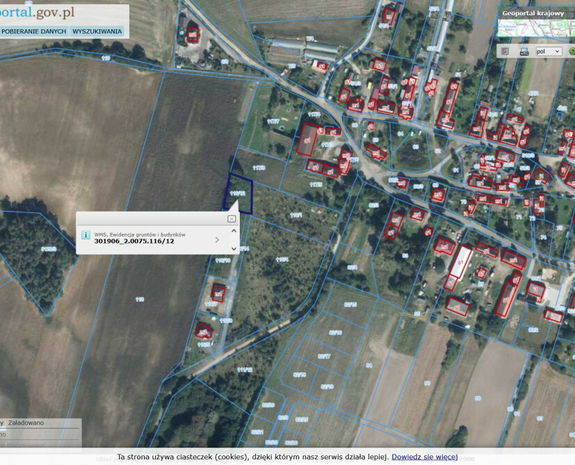 Na sprzedaż działka budowlana w Dolaszewie blisko Piły.<br />
&nbsp; - 8