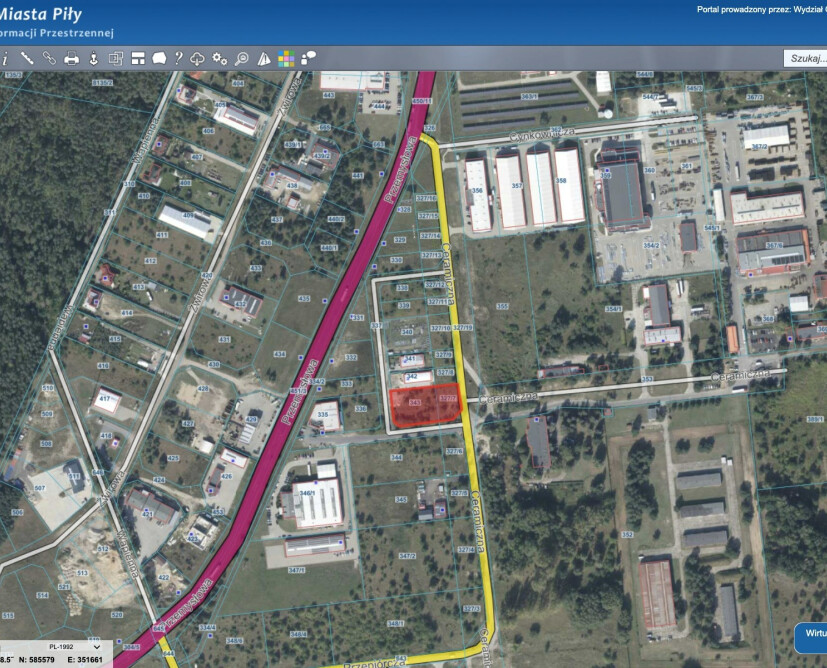 Piła-Motylewo, działka komercyjna na sprzedaż. - 4
