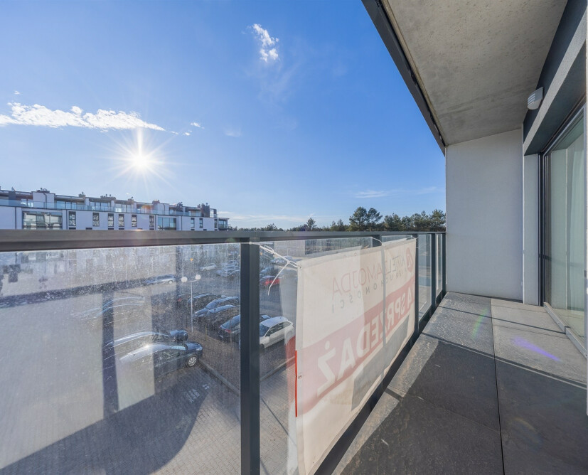 Na sprzedaż 2 pokojowe mieszkanie z dużym balkonem i miejscem postojowym w Pile- Zielona Dolina. - 13