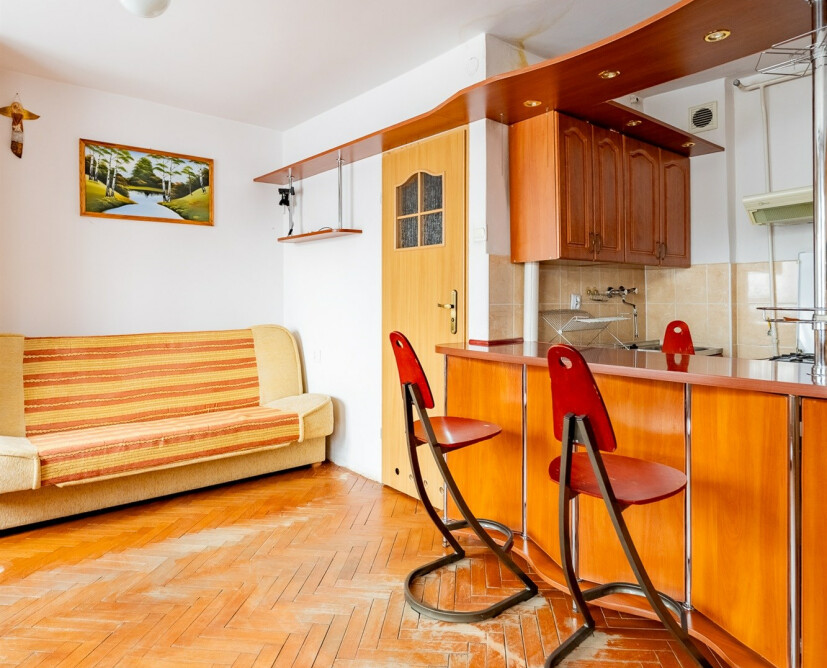 Kawalerka 26m2 w centrum, Parter, Do remontu, Niskie opłaty, Piwnica - 5