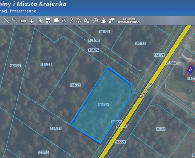 Działka budowlana Skórka 1308 m² – przy lesie, 15 min od Piły | MPZP - 2