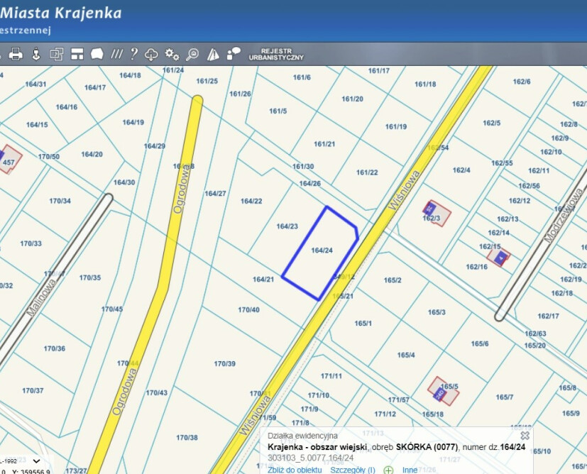 Działka budowlana Skórka 1308 m² – przy lesie, 15 min od Piły | MPZP - 4