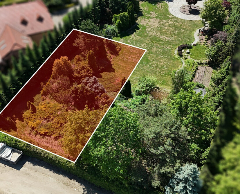 Wyjątkowa działka 900 m² w Pile (Osiedle Podlasie) pod dom jednorodzinny. Zaledwie 380 m do szkoły i sklepu.  - 1