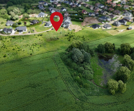 Zawada  koło Piły, gmina Szydłowo, działka budowlna z dobrym widokiem na sprzedaż. - 2