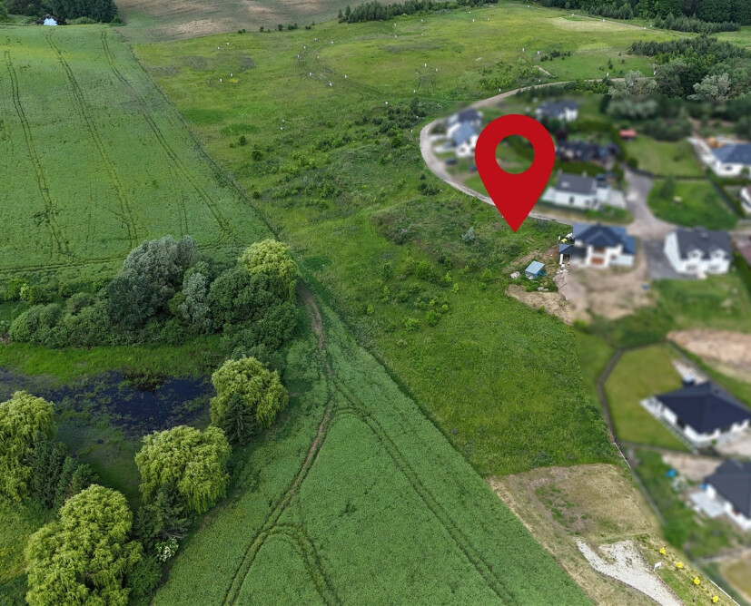 Zawada  koło Piły, gmina Szydłowo, działka budowlna z dobrym widokiem na sprzedaż. - 8