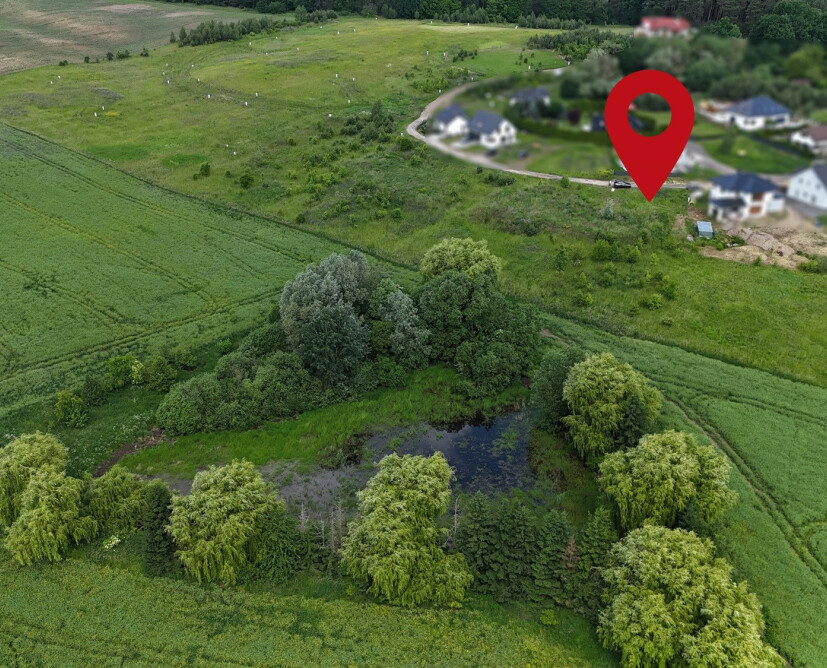 Zawada  koło Piły, gmina Szydłowo, działka budowlna (dom wolnostojący) z dobrym widokiem na sprzedaż. - 2
