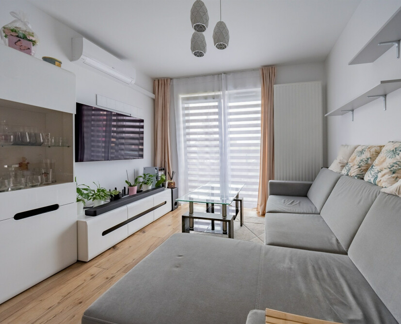 Na sprzedaż mieszkanie 2-pokojowe w Pile na Zielonej Dolinie w nowym bloku, 1. piętro, duży balkon - 4