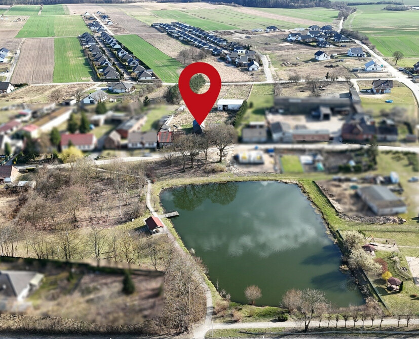 Gospodarstwo 5363 m² w centrum Szydłowa | widok na staw, duża działka, potencjał inwestycyjny - 4