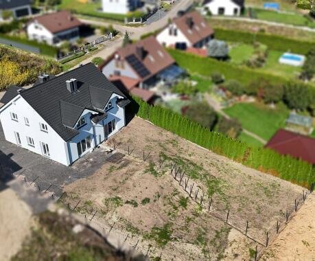 Na sprzedaż dom w zabudowie bliźniaczej w Zawadzie w stanie deweloperskim - z dużą działką i pięknym widokiem - 4
