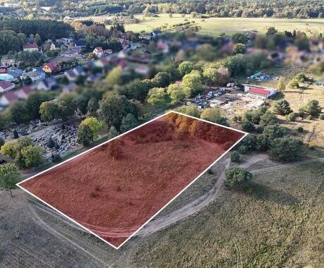 działka inwestycyjna na sprzedaż, działka do zabudowy w Stobnie - 1