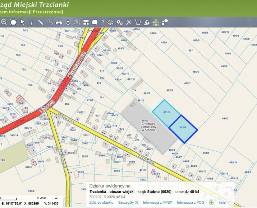 działka inwestycyjna na sprzedaż, działka do zabudowy w Stobnie - 6